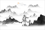 新中式山水画