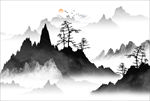 水墨山水
