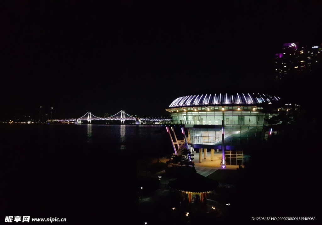 跨海大桥夜景