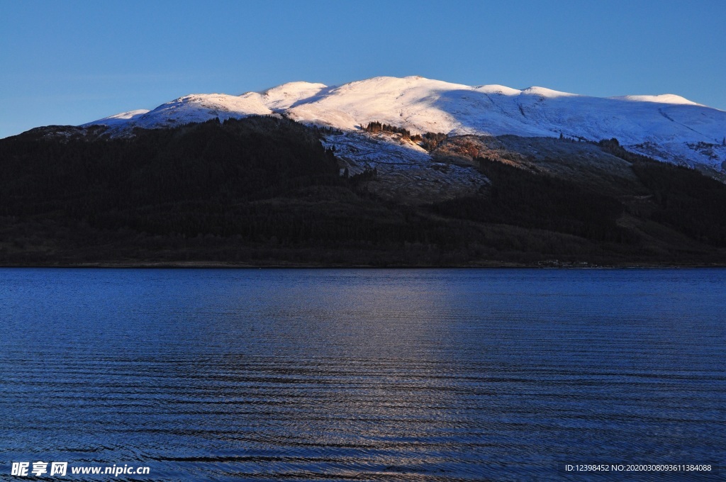 英国苏格兰高地自然美景