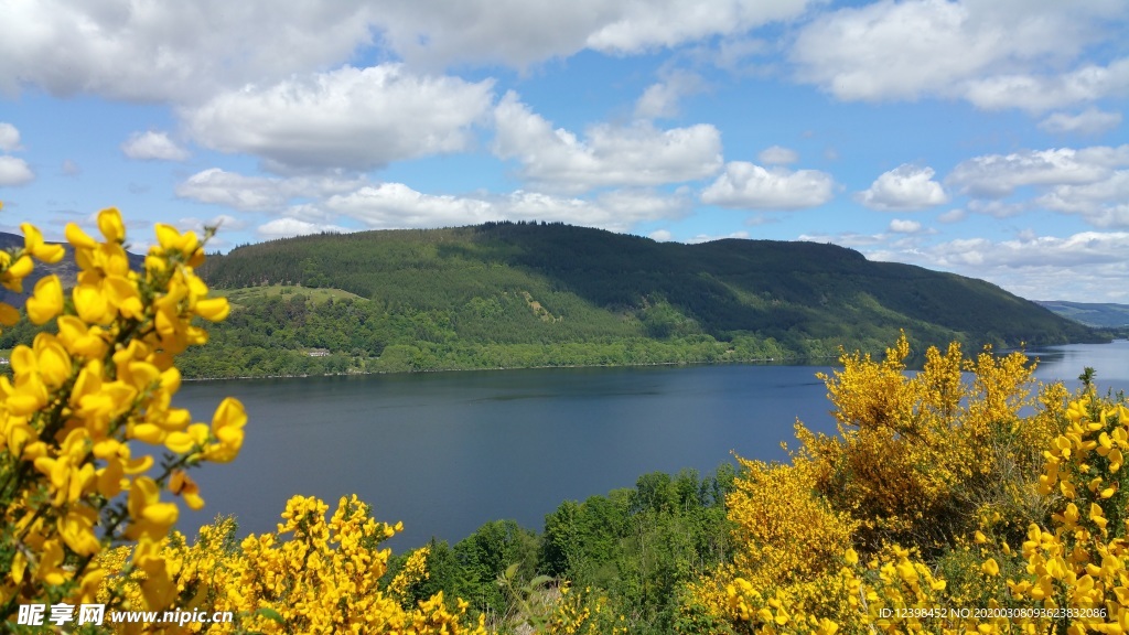 英国苏格兰高地自然美景