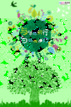 春季绿色植树节公益海报