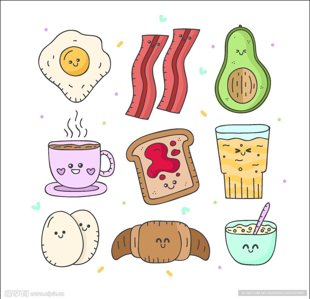 可爱食物