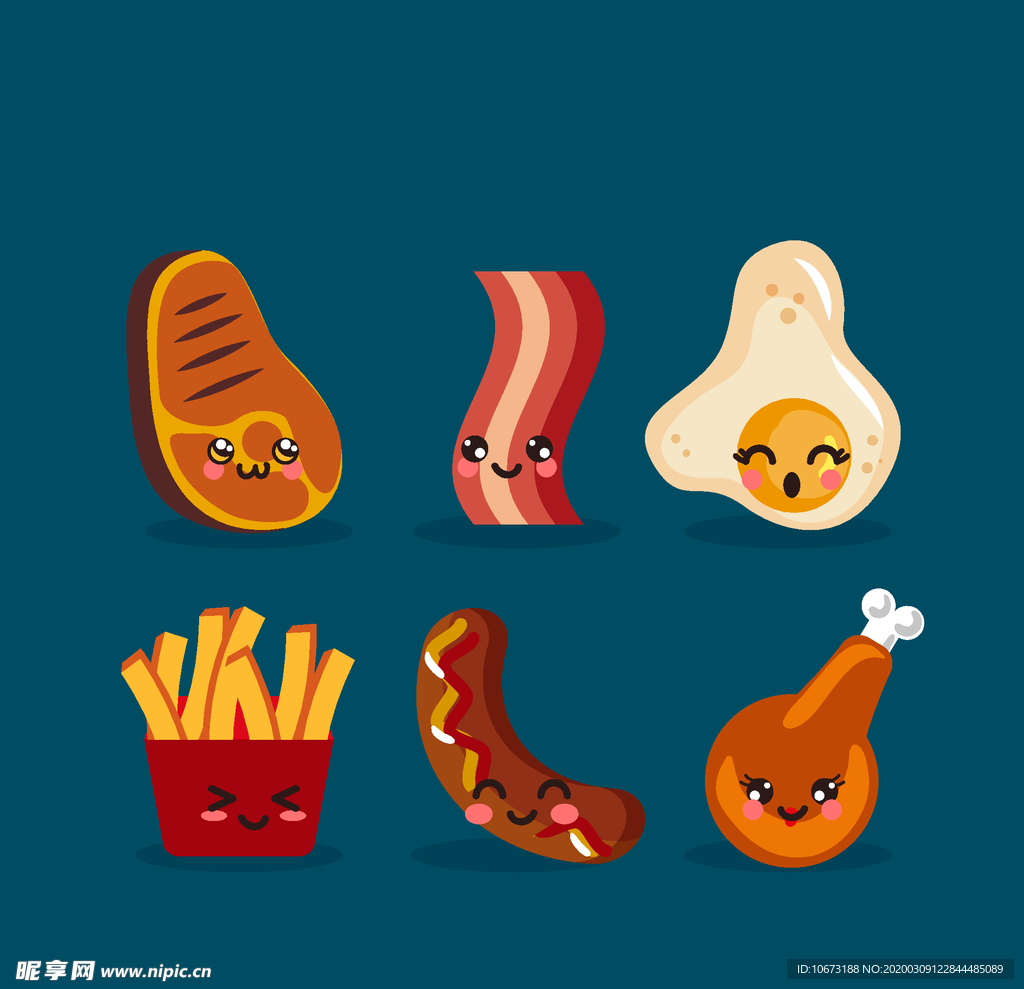 可爱食物