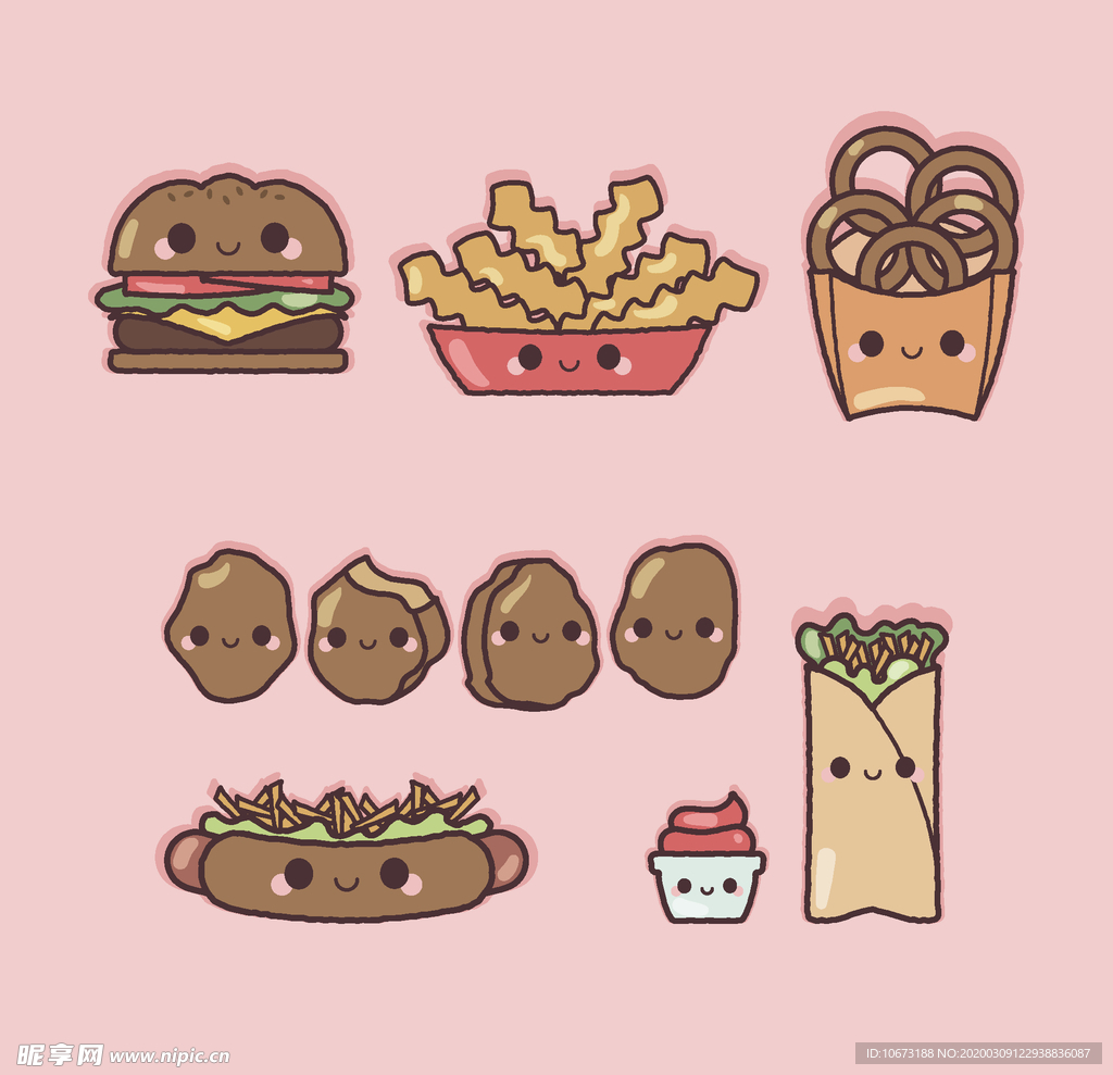 可爱食物