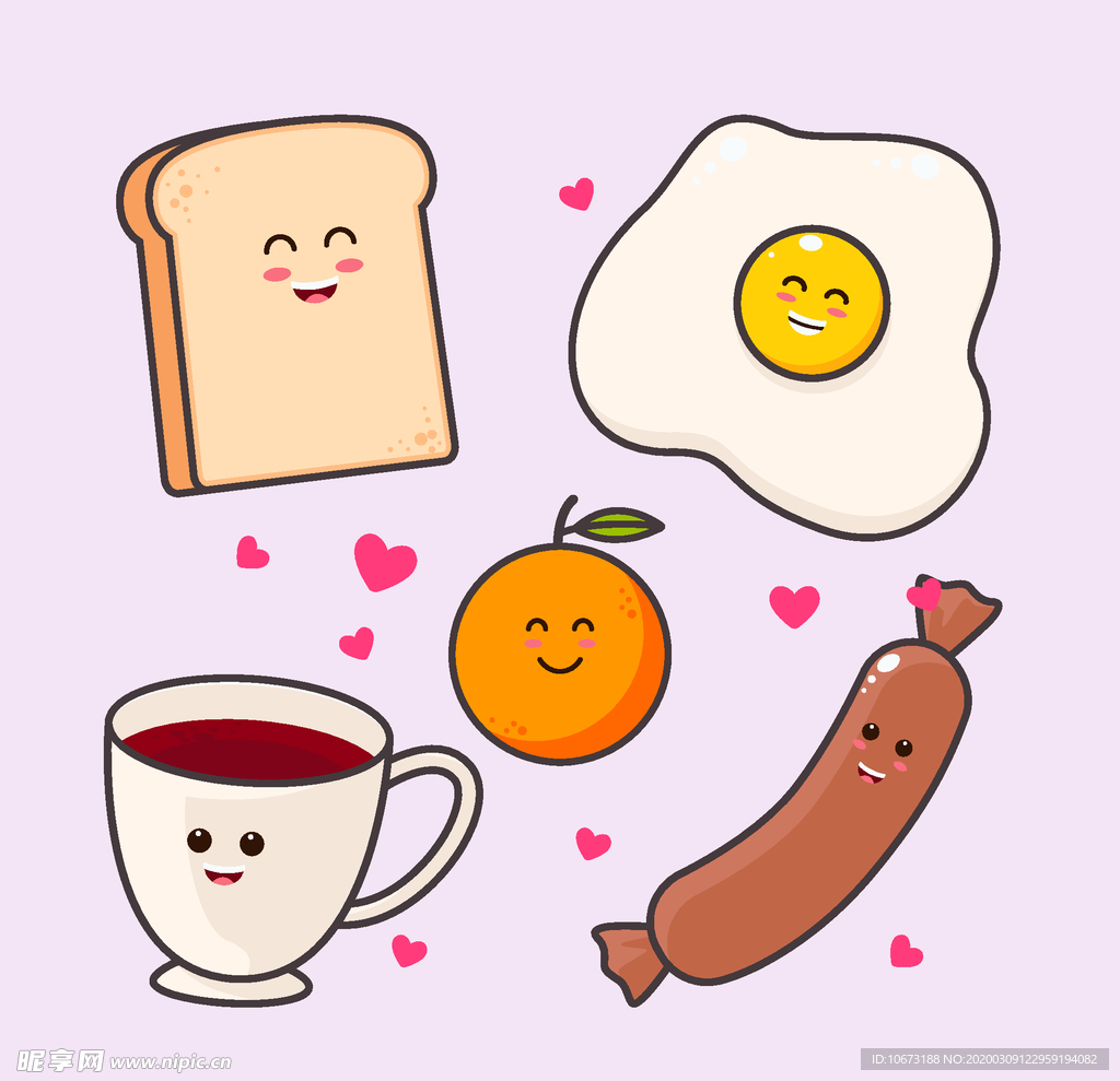 可爱食物