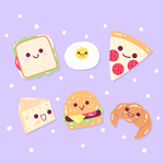 可爱食物