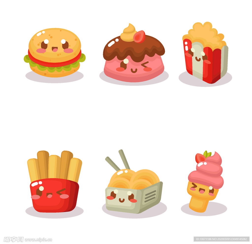 可爱食物