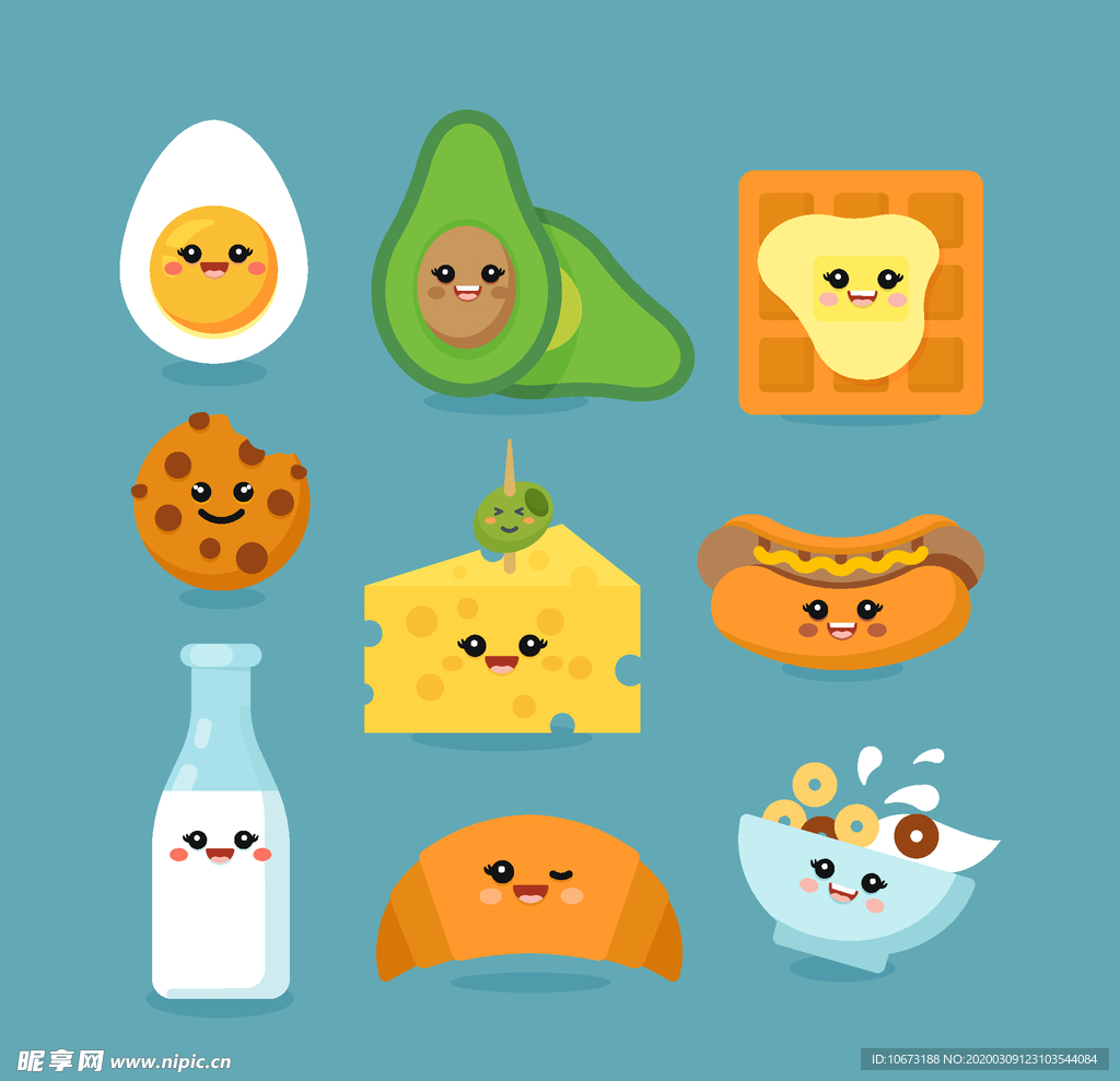 可爱食物
