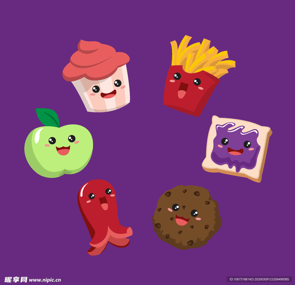 可爱食物