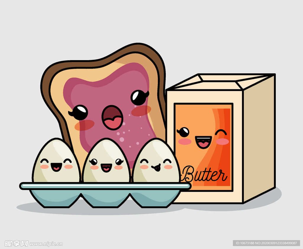 可爱食物
