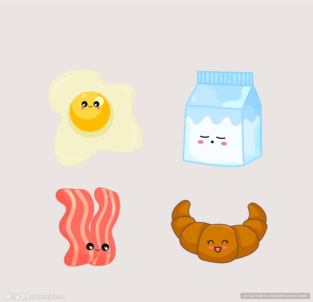 可爱食物