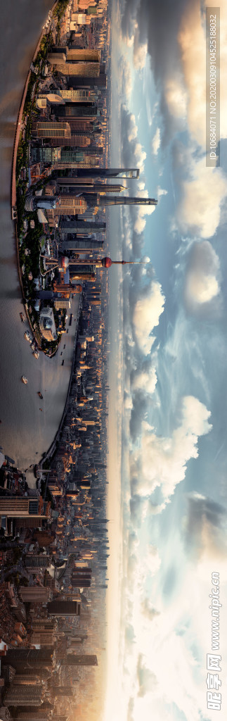 上海城市建筑广景摄影