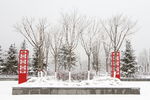 雪中公园