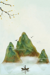 水墨画背景
