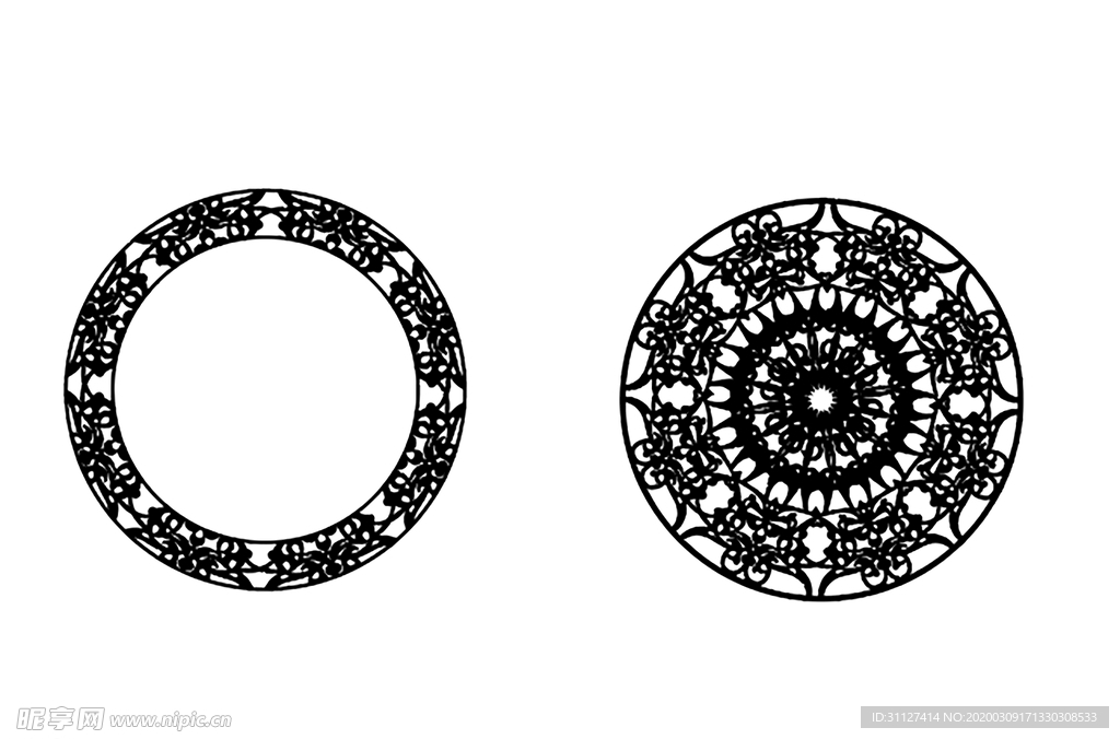 欧式  花纹 圆 雕花  雕刻