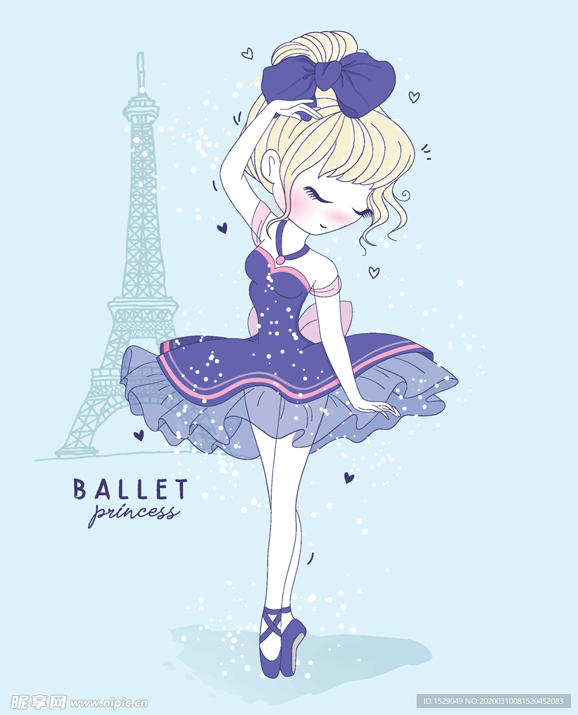 时尚手绘女孩