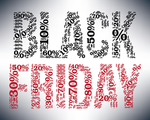 BLACKFRIDAY英文字母