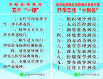 五个一律 十到位