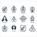火箭icon图标设计