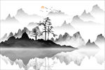 现代山水画山水山水画