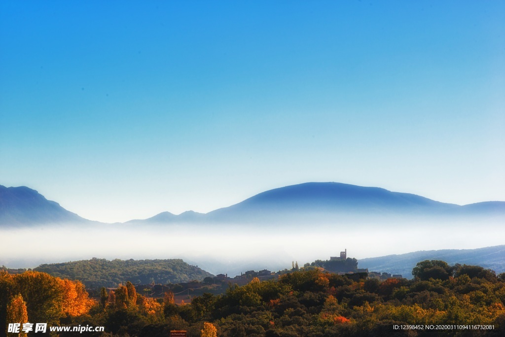 风景秀丽的山水美景