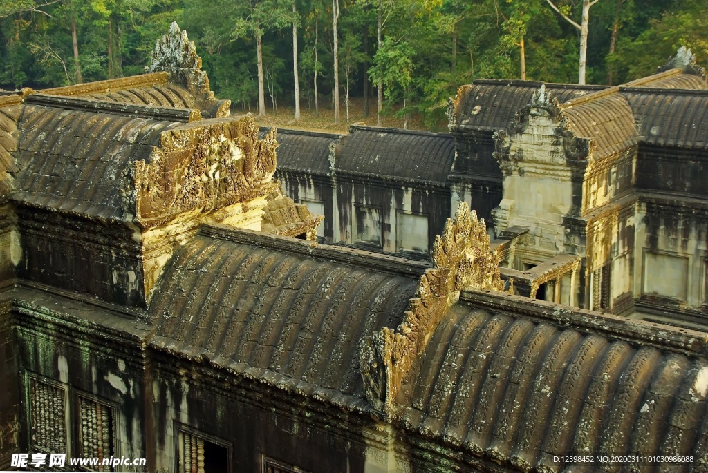 柬埔寨暹粒建筑风景