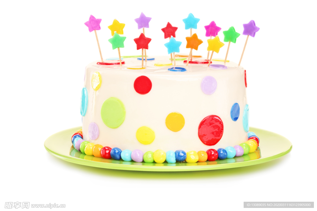 奶油生日蛋糕
