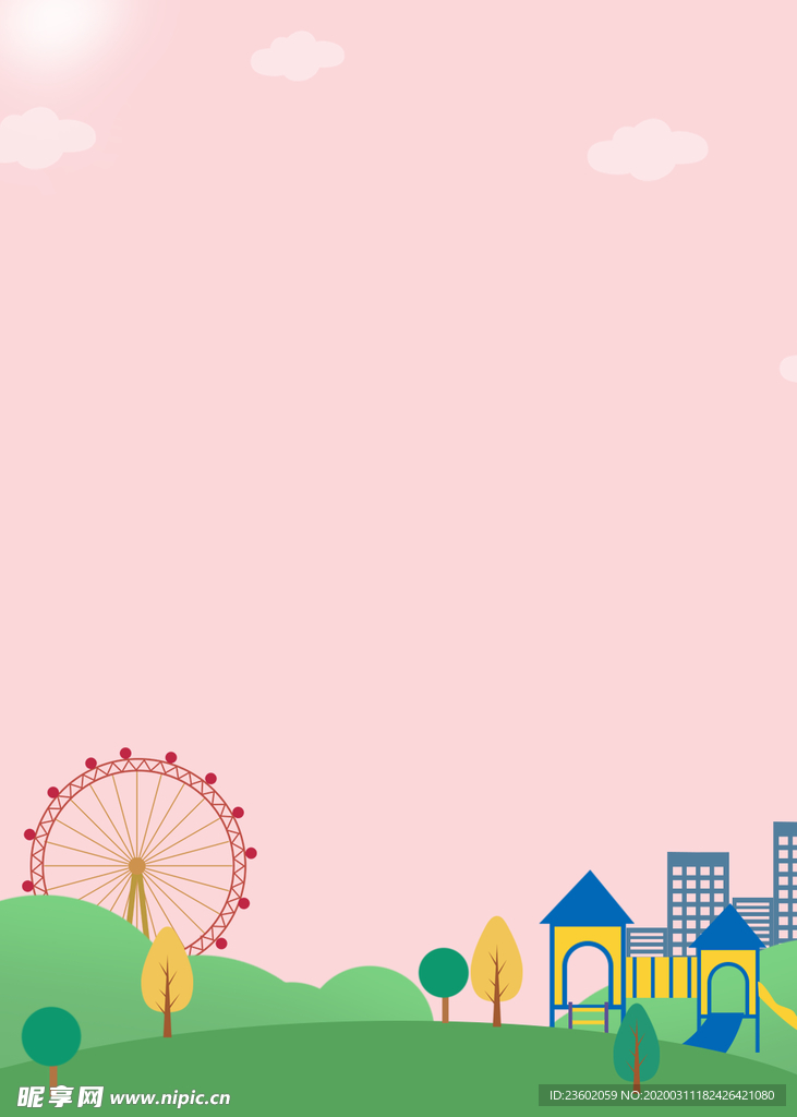 背景 卡通乐园