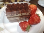 草莓与提拉米苏