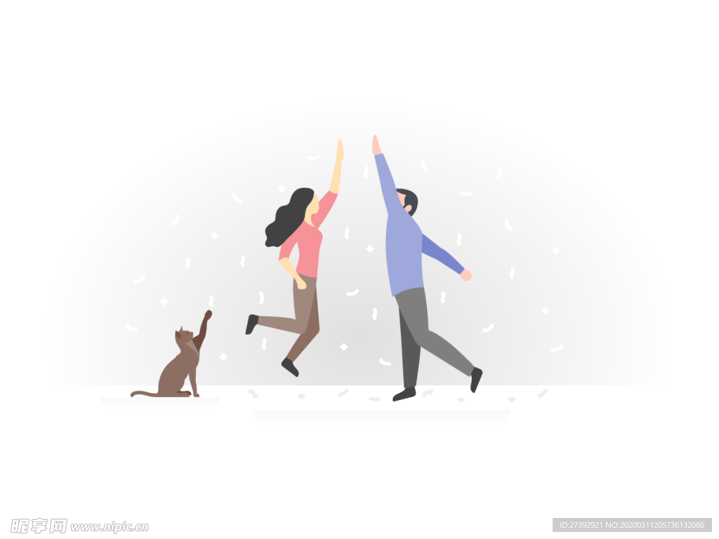 卡通系列插画图片