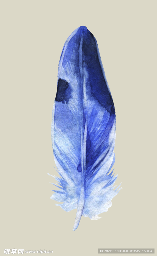 水彩植物