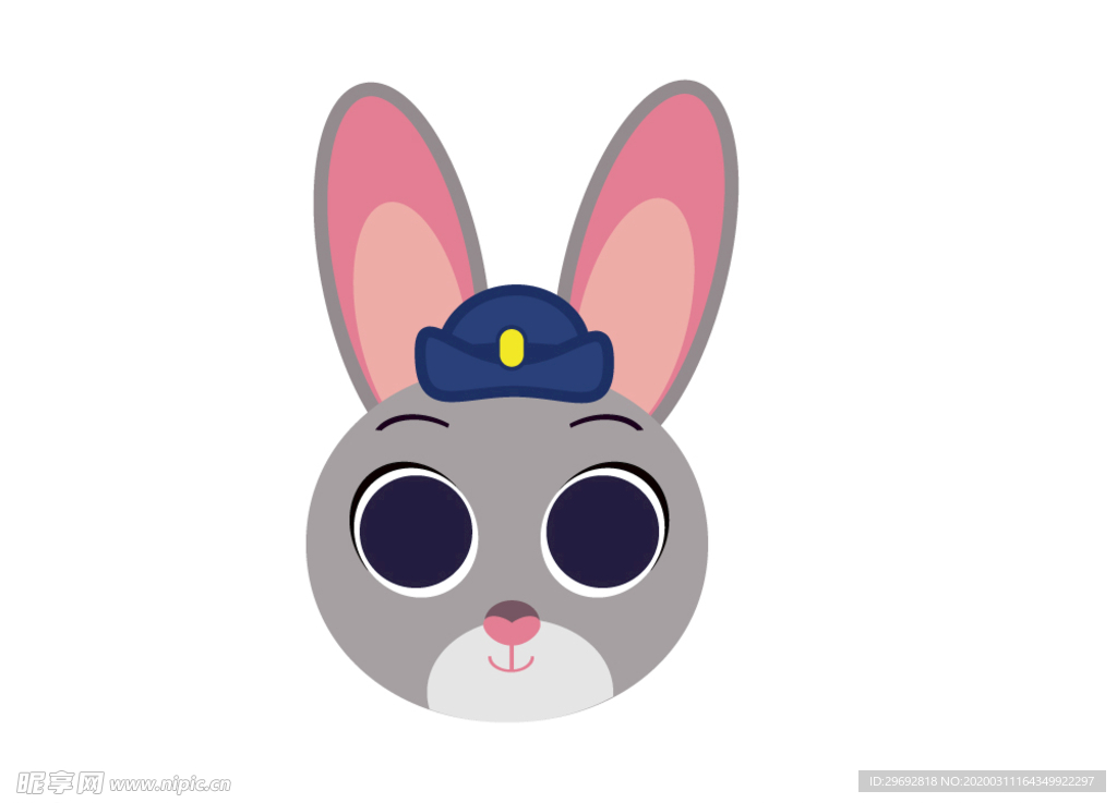可爱卡通兔子