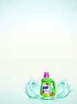超能 洗衣液 背景 logo