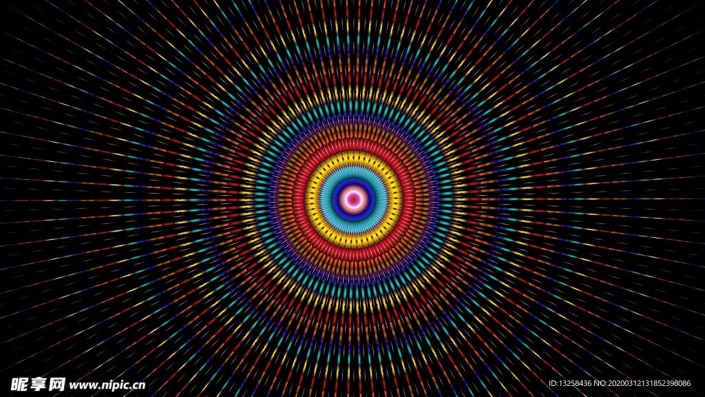 彩色几何抽象插画背景