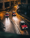 香港夜晚出租车