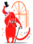 卡通系列插画图片