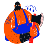 卡通系列插画图片