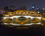 成都九眼桥夜景