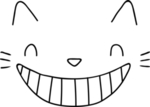 手绘卡通猫