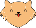 手绘卡通猫