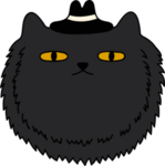 手绘卡通猫