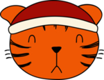 手绘卡通猫