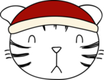 手绘卡通猫