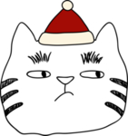 手绘卡通猫