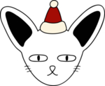 手绘卡通猫