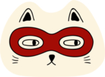 手绘卡通猫