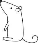 手绘卡通猫