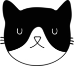 手绘卡通猫
