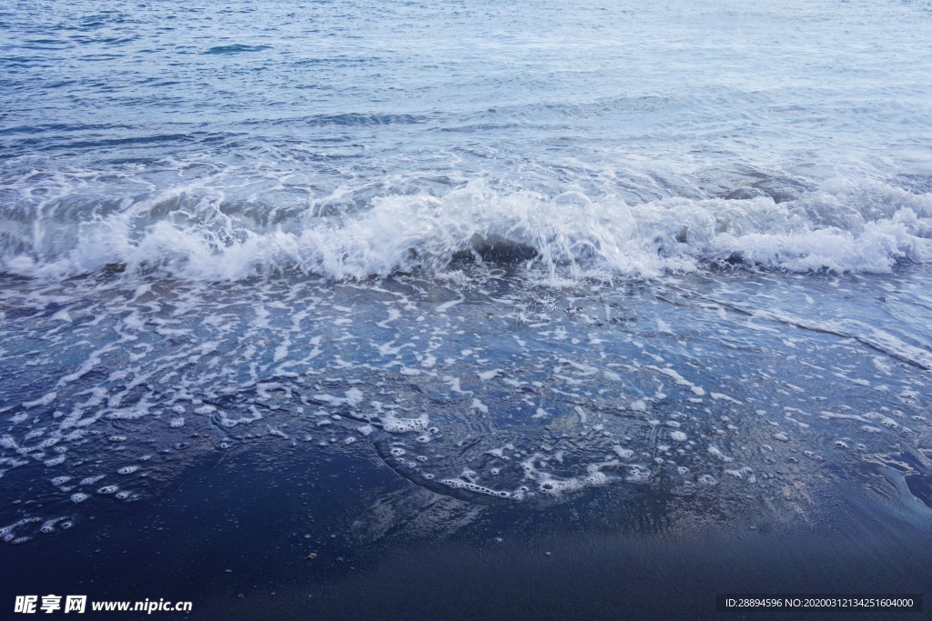 海滩 海 砂 黑色 假日 旅行